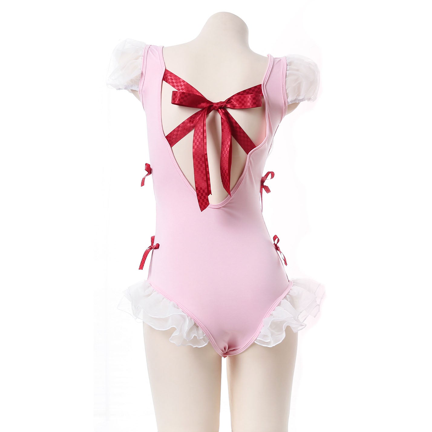 Lotus Leaf One-Piece Princess Maid Uniform Suit