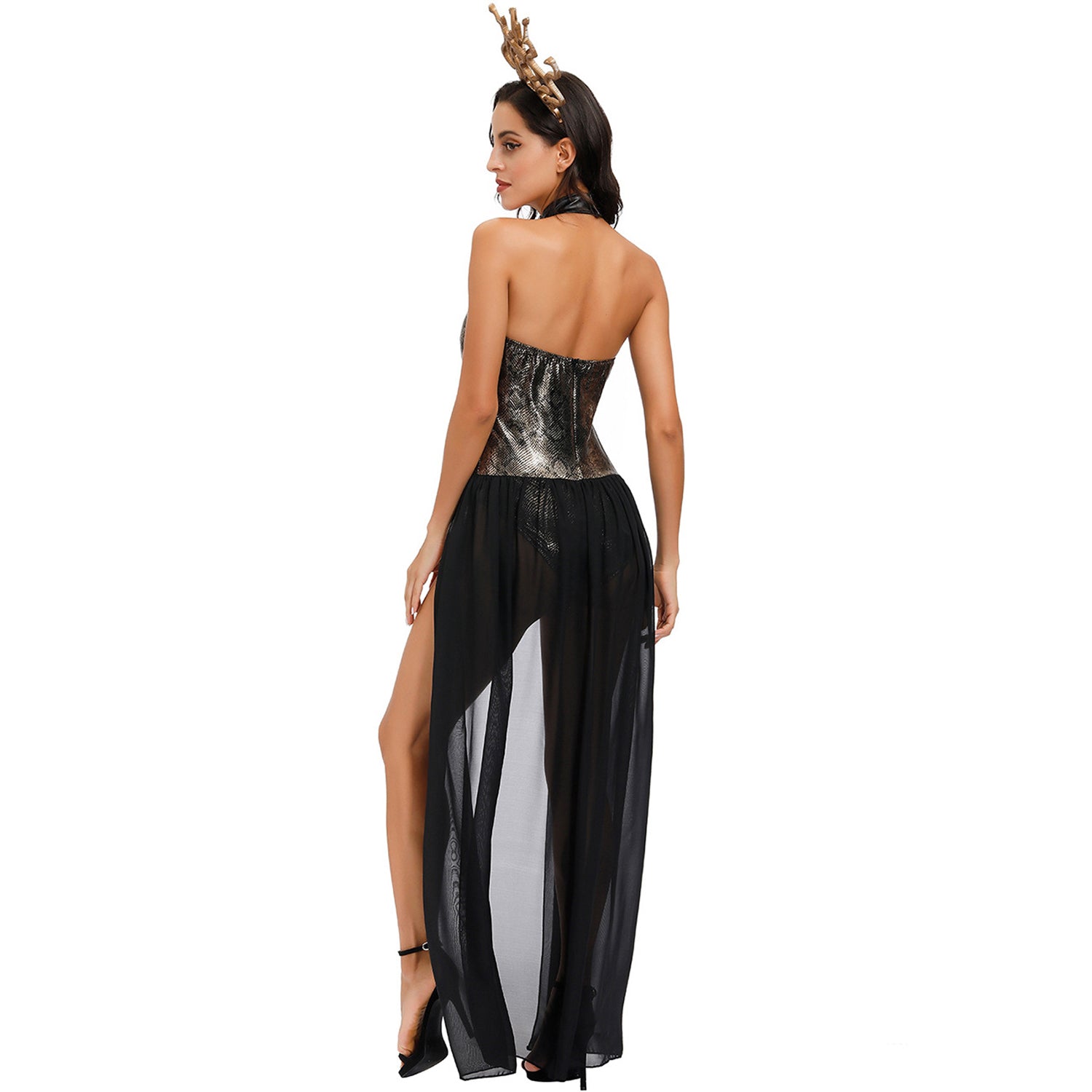 Greek goddess Egyptian Medusa Costume Halloween