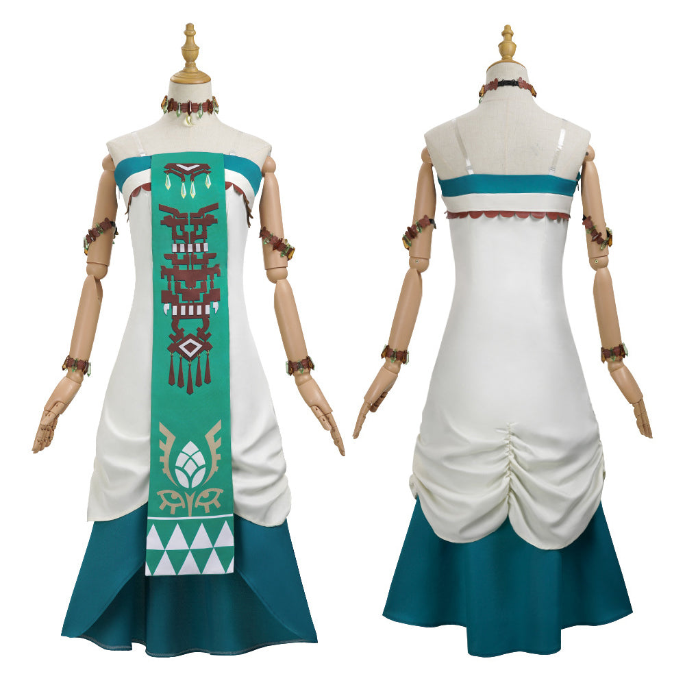 Tears Of The Kingdom Princess Zelda Costume Dress The Legend Of Zelda Cosplay