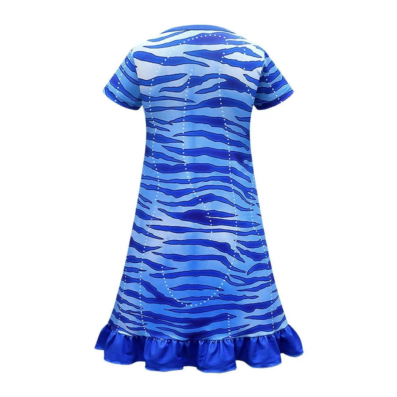 Avatar: The Way of Water Costume Cosplay Pajamas Dress For Kids - Ecosfun