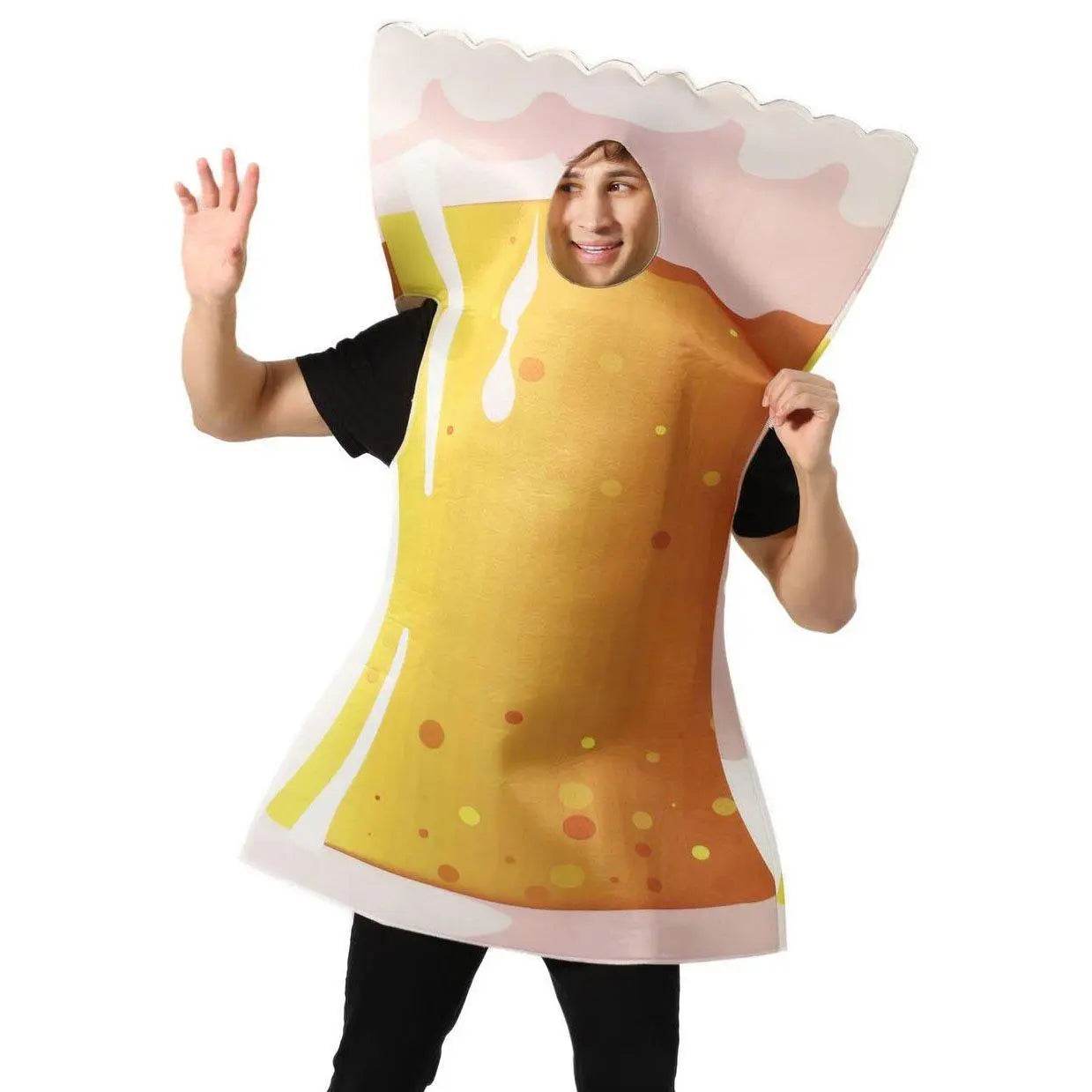 Beer mug Halloween Costume Outfits Party Carnival Cosplay - Ecosfun