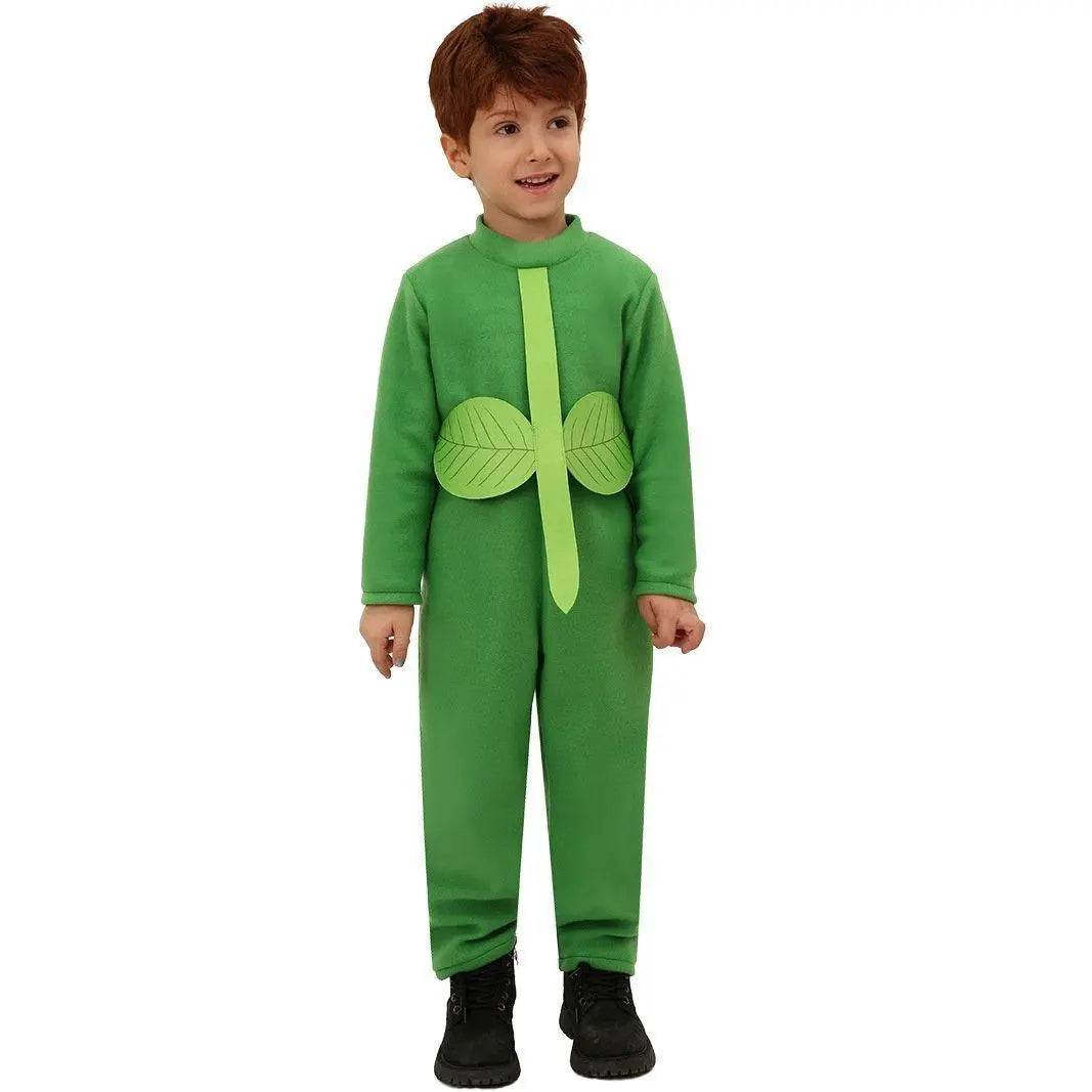 Children's Day Sun Flower Kids Jumpsuit Stage Party Cosplay Costumes - Ecosfun