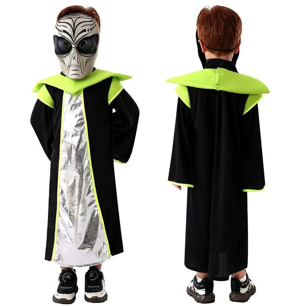 Children's ET Alien Cosplay Costume Halloween and Kindergarten Party Outfit - Ecosfun
