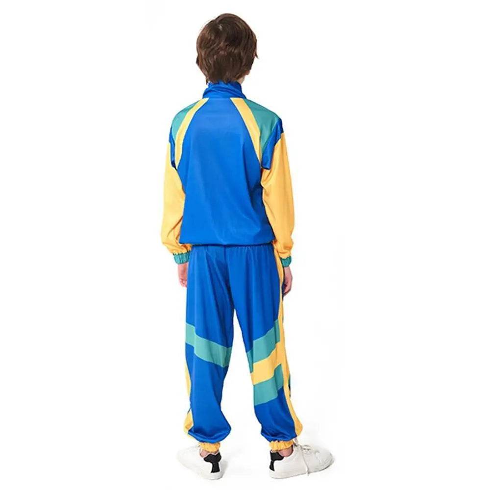 Disco 80S Costume Outfits Dance Set Hip Hop Modern Jazz Team Performance Kids - Ecosfun