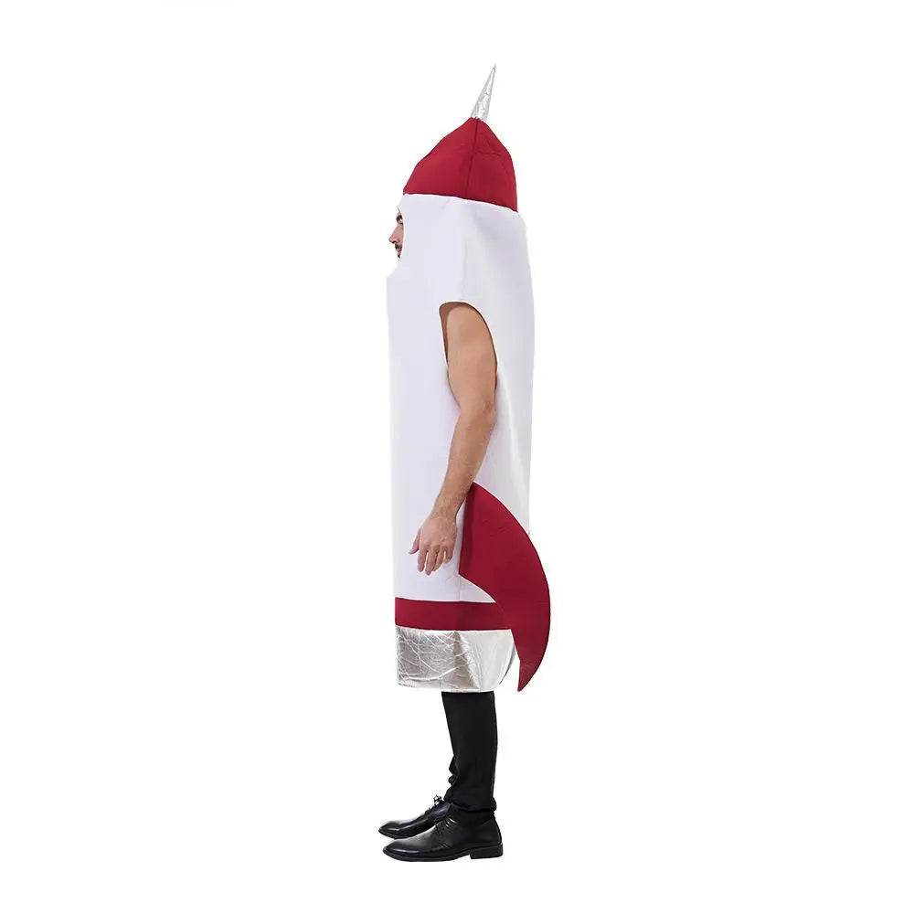 Fancy Dress Space Rocket Inflatable Costume Jumpsuit for Adults Outfit Halloween - Ecosfun
