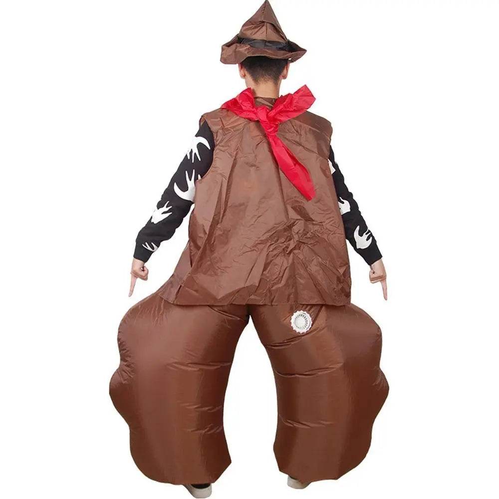 Halloween Cowboy Gunslinger Inflatable Party Stage Performance Cosplay Costume - Ecosfun