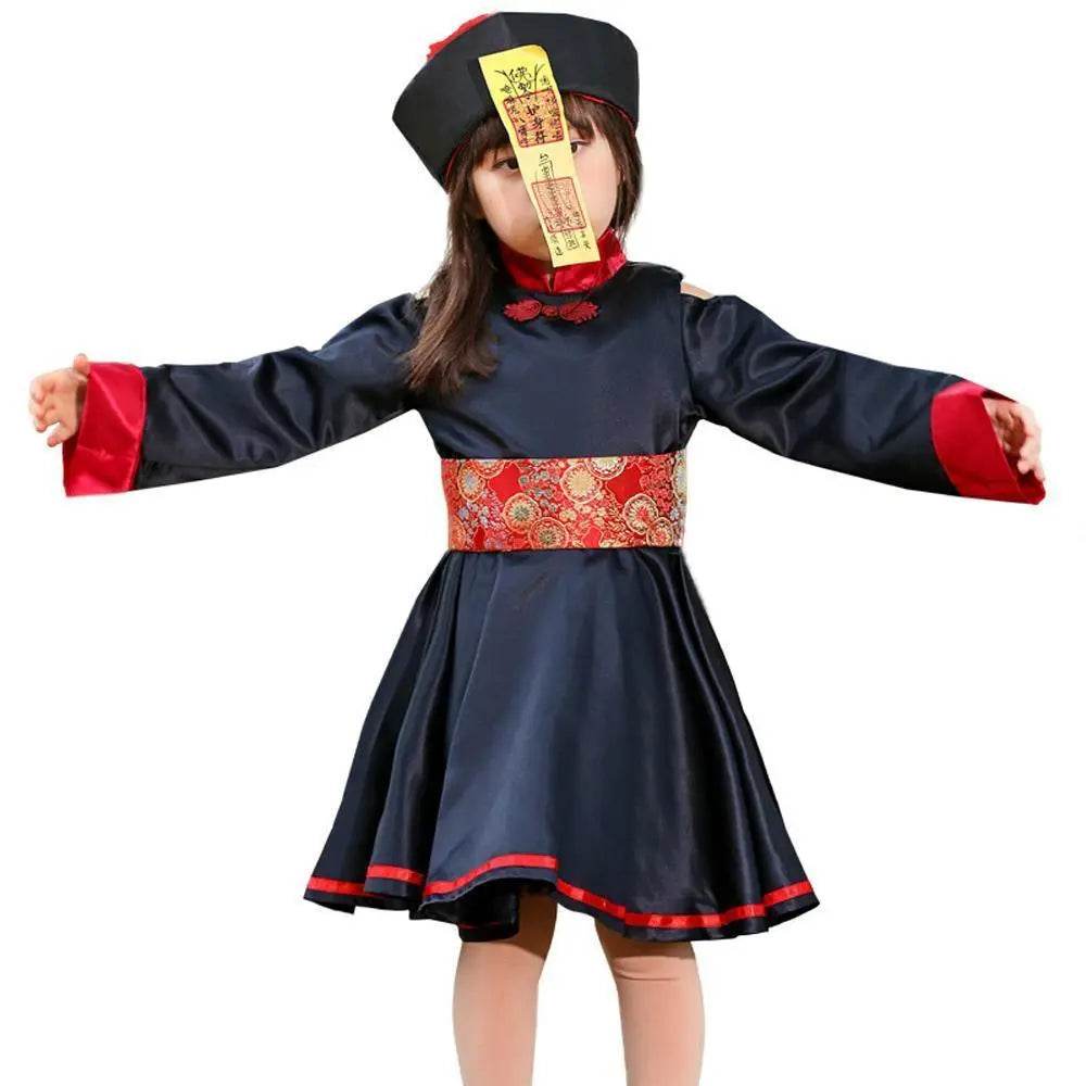 Halloween Qing Dynasty zombie cosplay costumes for Mom and Me - Ecosfun