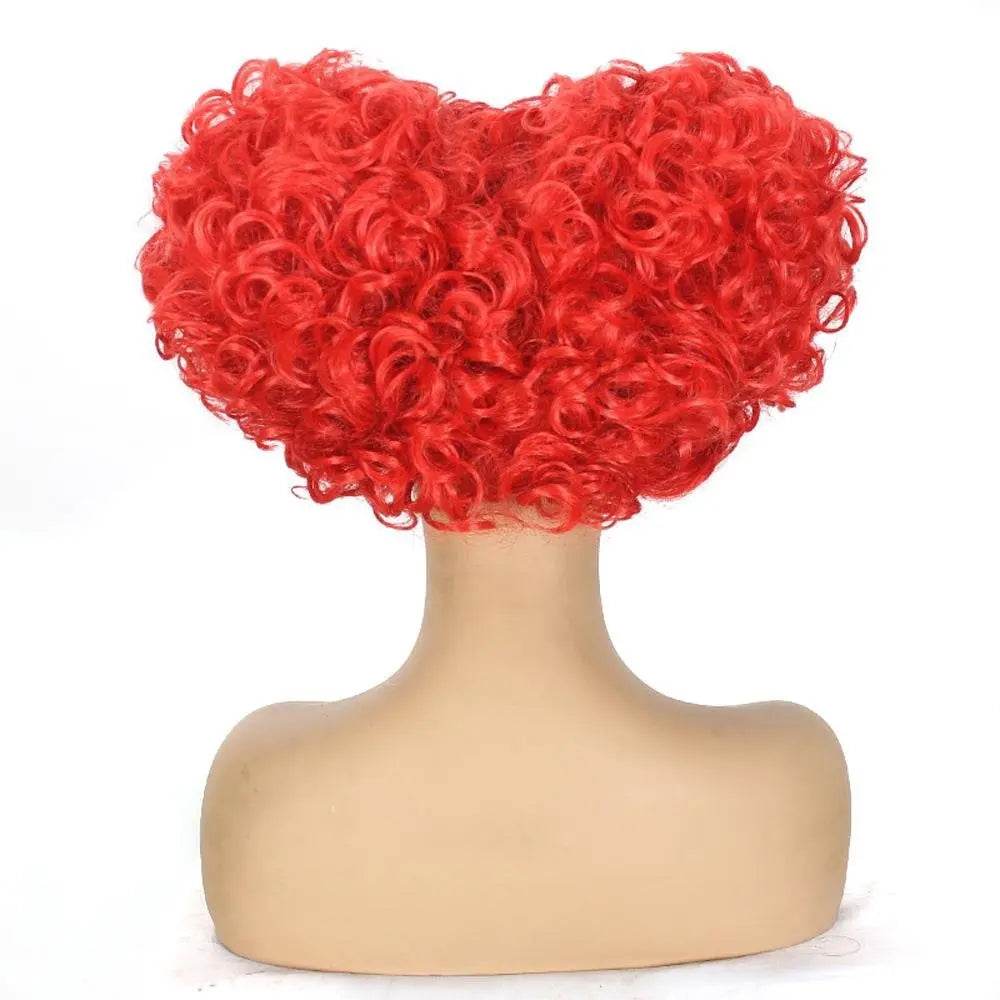 Hocus Pocus Cosplay Winifred Movie Wig Red Queen Costume Wigs for Adult - Ecosfun