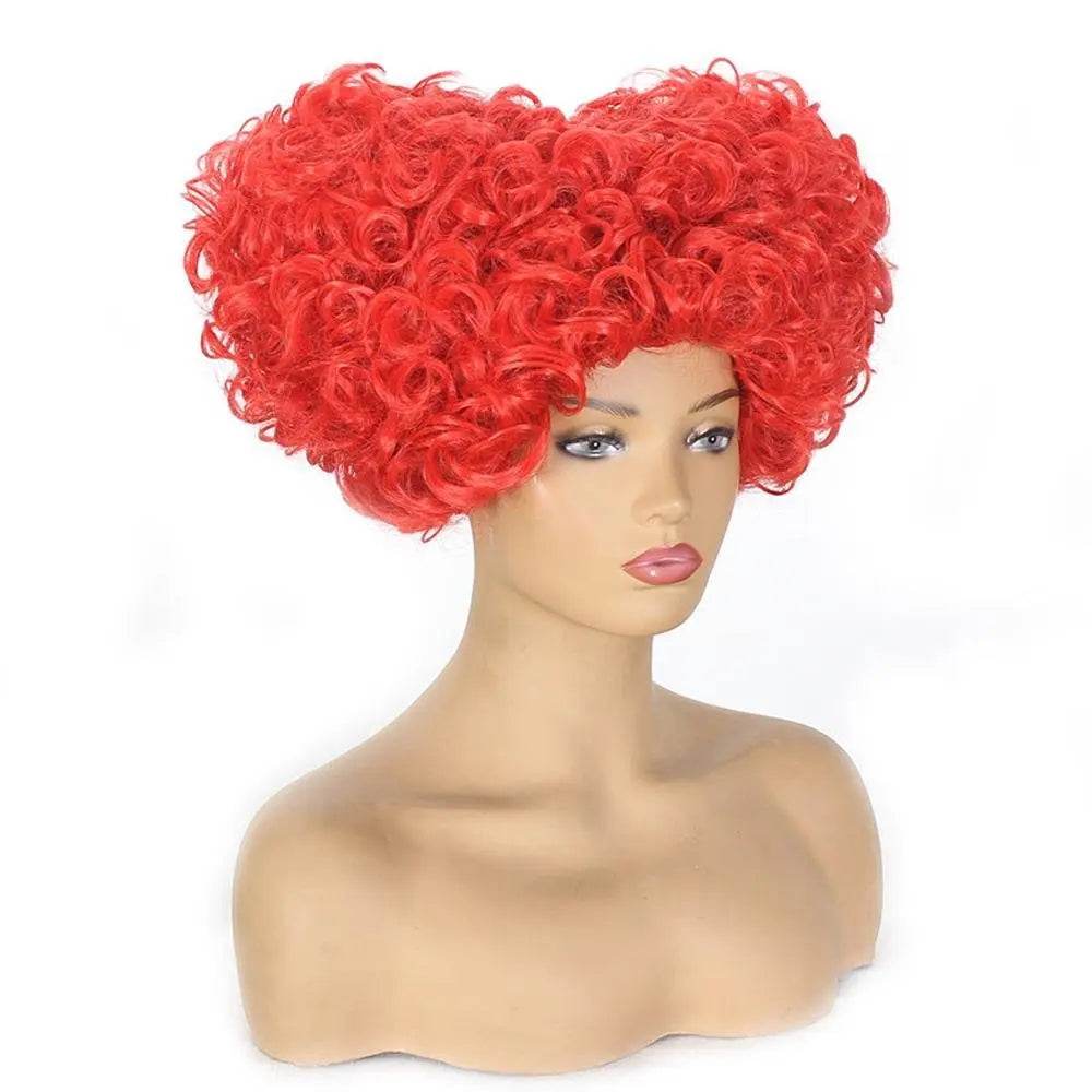 Hocus Pocus Cosplay Winifred Movie Wig Red Queen Costume Wigs for Adult - Ecosfun