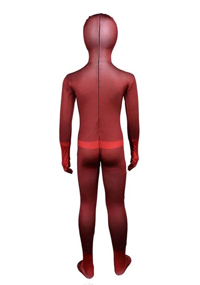 Kids Daredevil Zentai Costume Superhero Cosplay Party Spandex Bodysuit - Ecosfun