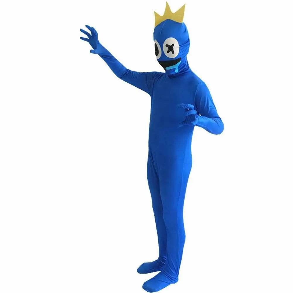Roblox rainbow friends Cosplay Costume Blue Monster costume jumpsuit - Ecosfun