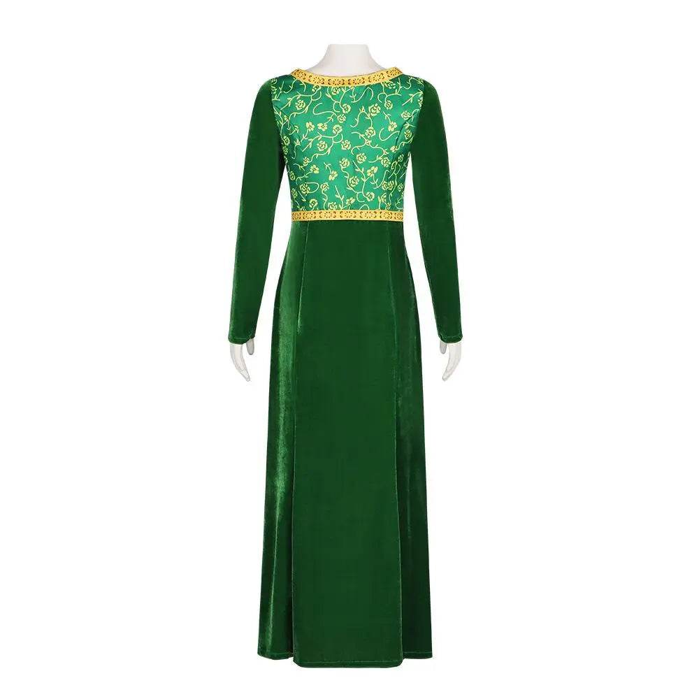 Shrek-Fiona Princess Dress Costume Outfits Cosplay Halloween Carnival Suit - Ecosfun