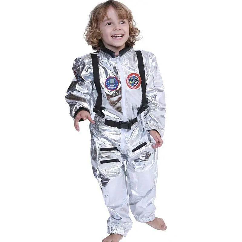 The Wandering Earth Astronaut Silver Pilot Family Couples Halloween Cosplay Costume - Ecosfun