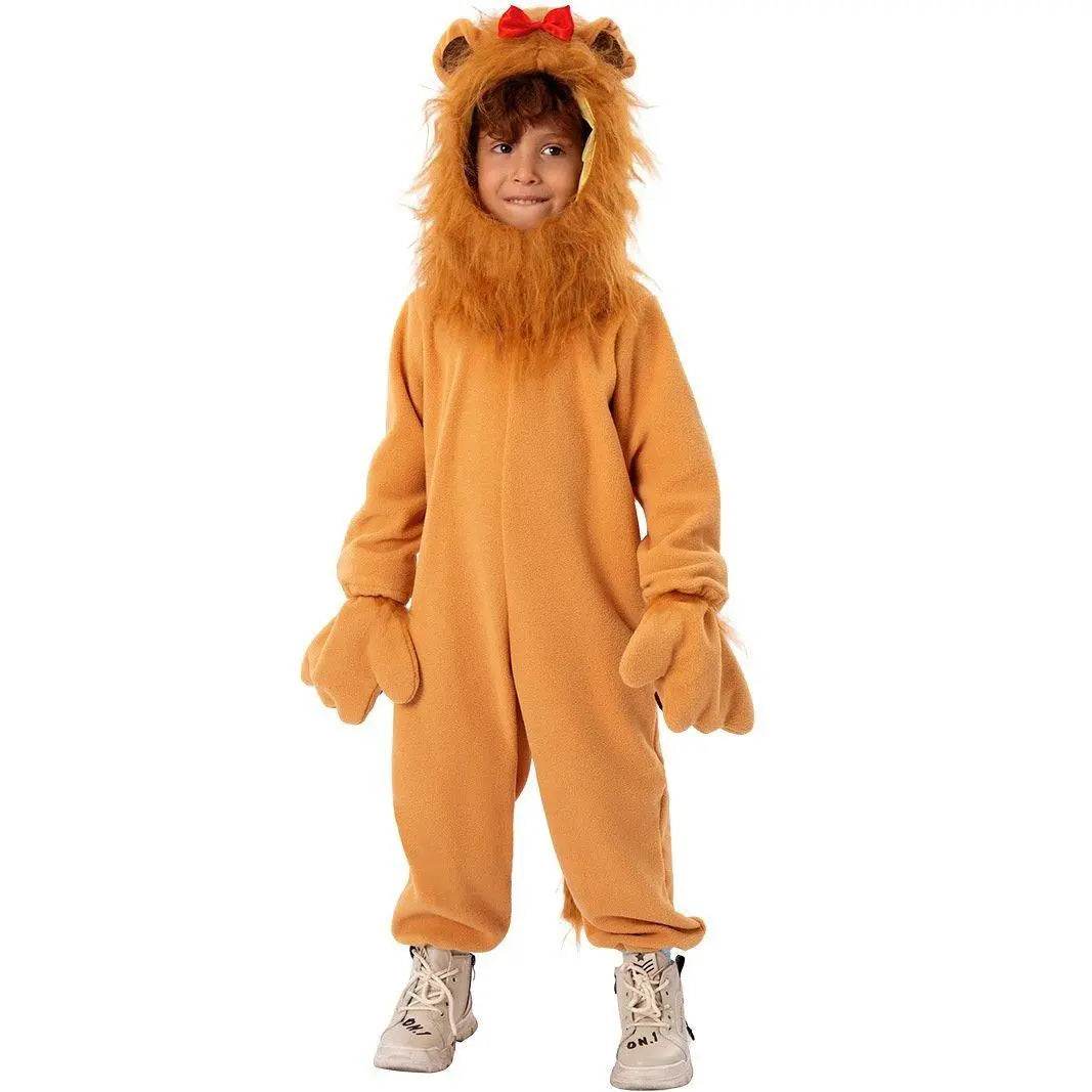 The Wizard of Oz Funny Little lion Child Costume Party kids Cosplay Halloween - Ecosfun