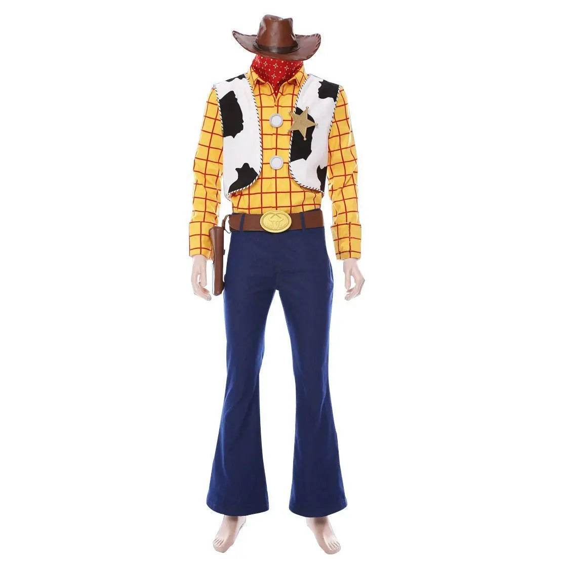 Toy Story 4 Woody Costume Full All set Halloween For Men Adult - Ecosfun