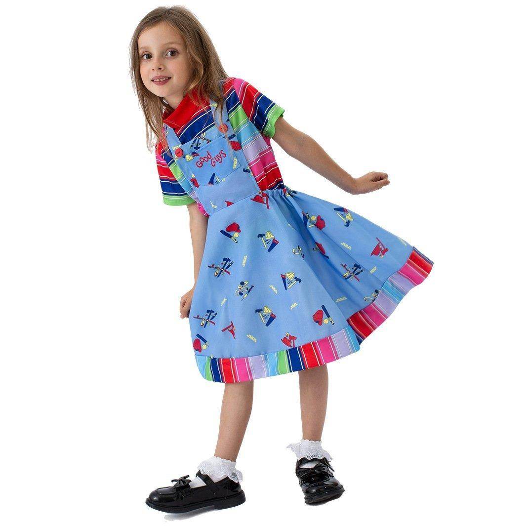 Chucky Season 2 Kids Dress Halloween Outfits Cosplay Costume - Ecosfun