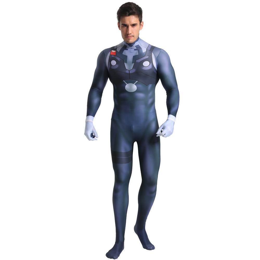 Darling in the frankxx 02 Cosplay Costume Zentai Bodysuit for Halloween Party - Ecosfun