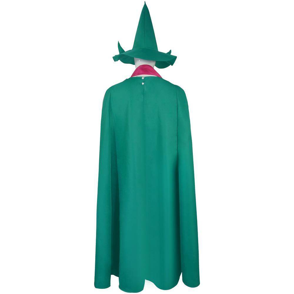 Deltarune Ralsei Cosplay Costume Cape Scarf and Hat Set for Adults - Ecosfun