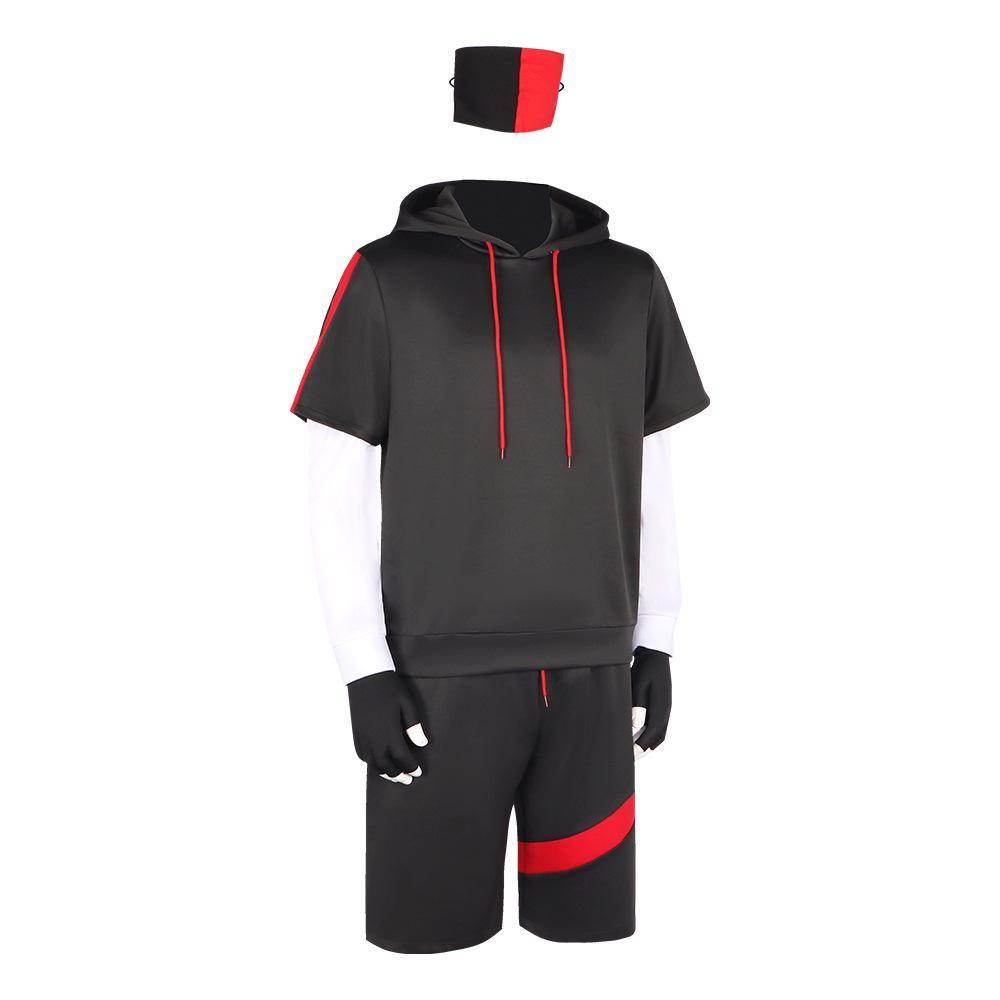 Fortnite Ikonik Bundle Game Adult Party Cosplay Costume Outfits Carnival Suit - Ecosfun