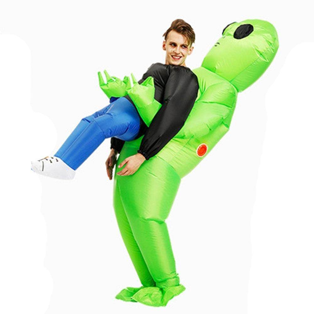 Funny inflatable Alien costume Halloween Party for Adult Kids - Ecosfun