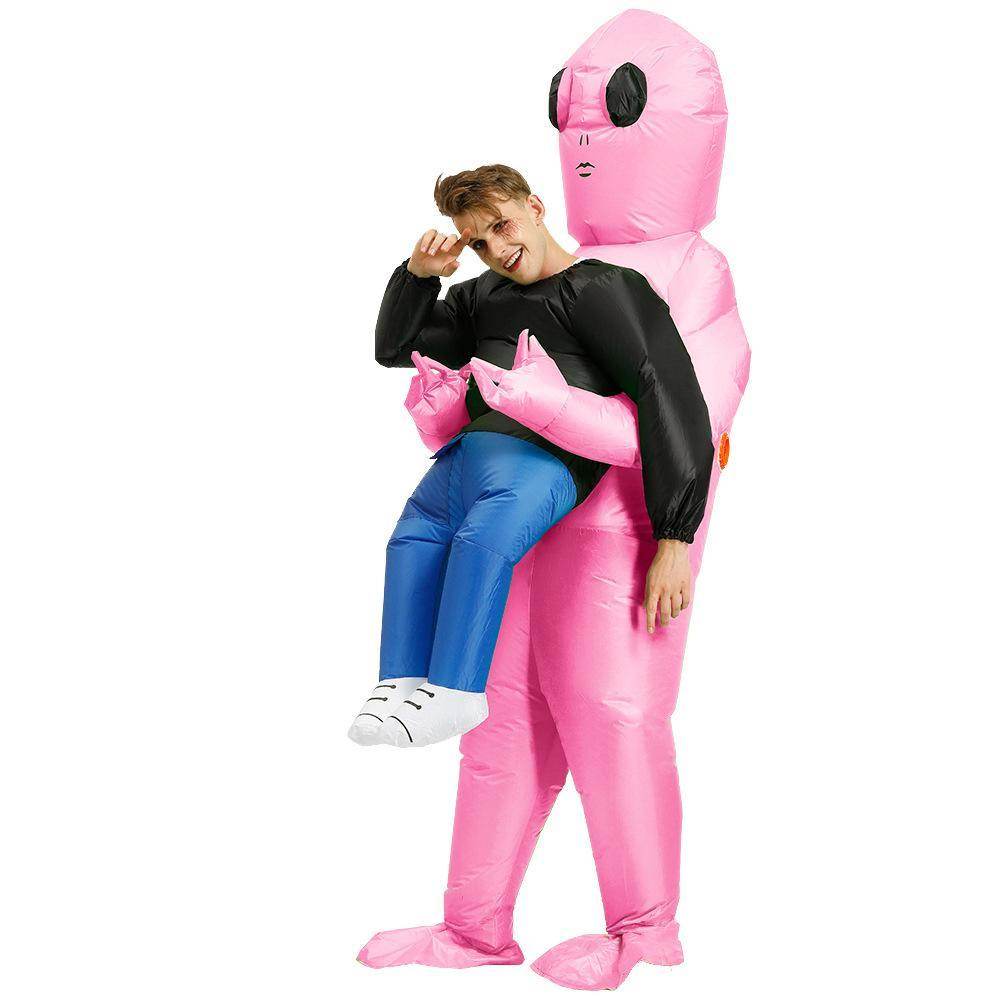 Funny inflatable Alien costume Halloween Party for Adult Kids - Ecosfun