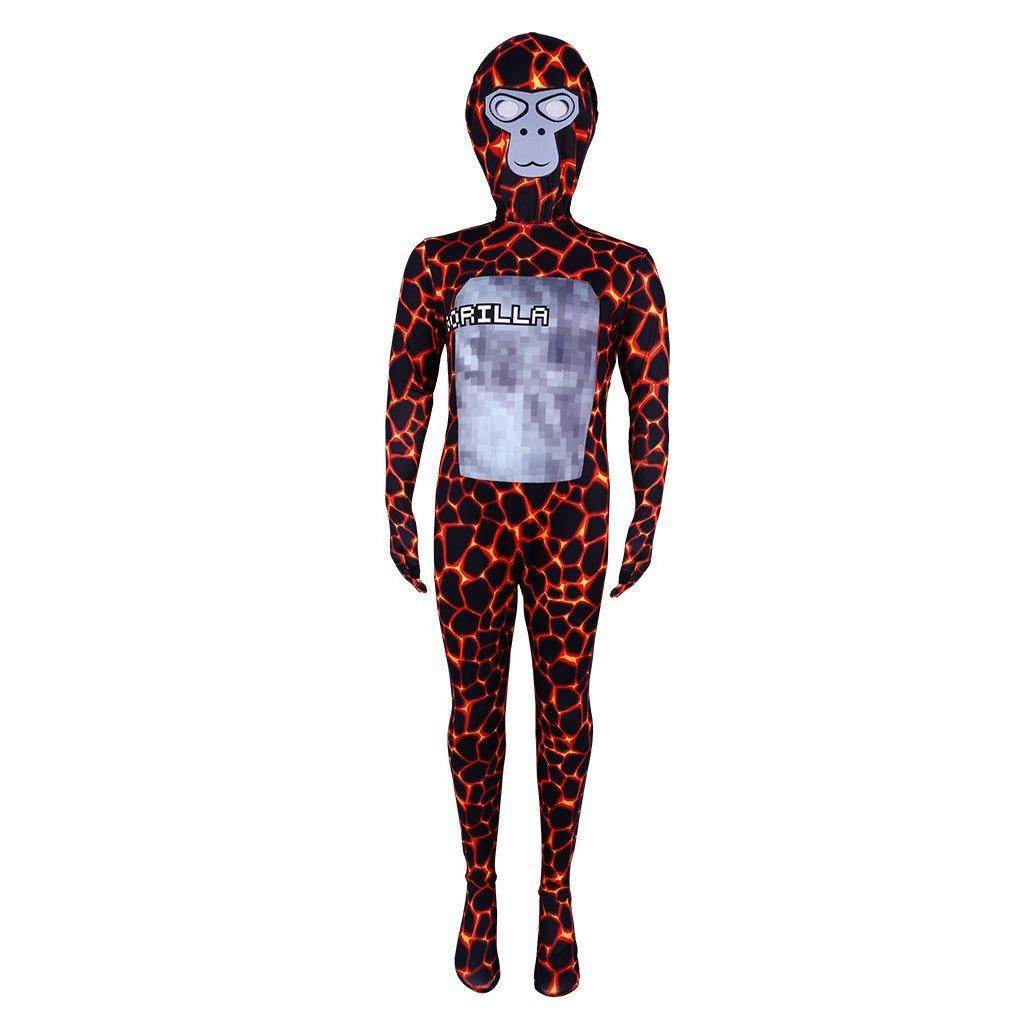 Games Crazy Lava Kaiju Gorilla Tap Cosplay Costumes for Kids - Ecosfun