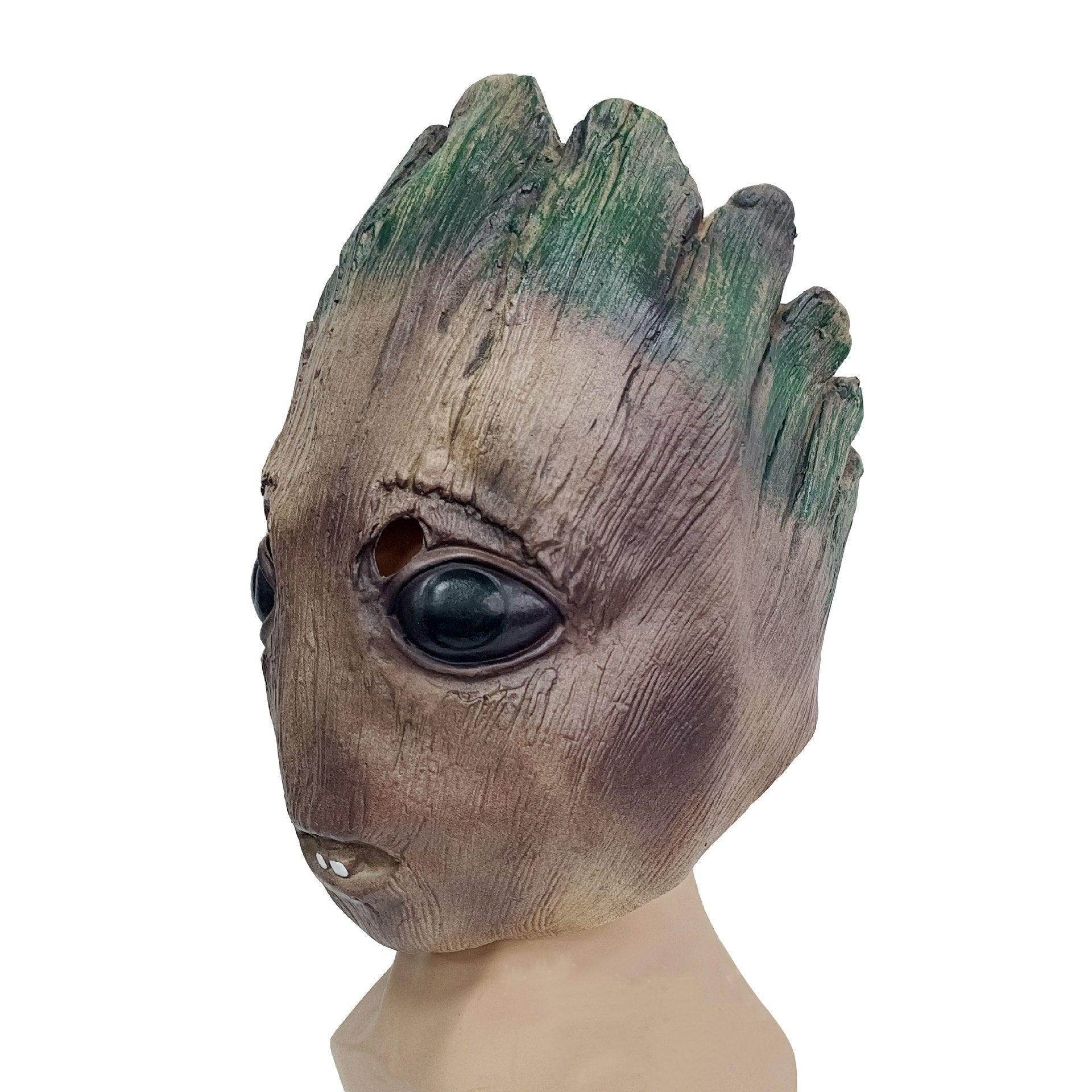 Guardians of the Galaxy Groot Mask latex Halloween - Ecosfun