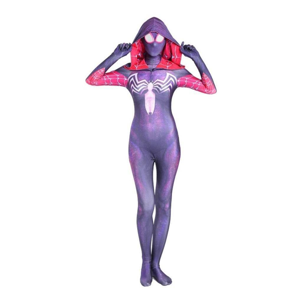 Gwen Stacy Spider-man Costume Costume Zentai Jumpsuit Bodysuit Adult Kids - Ecosfun
