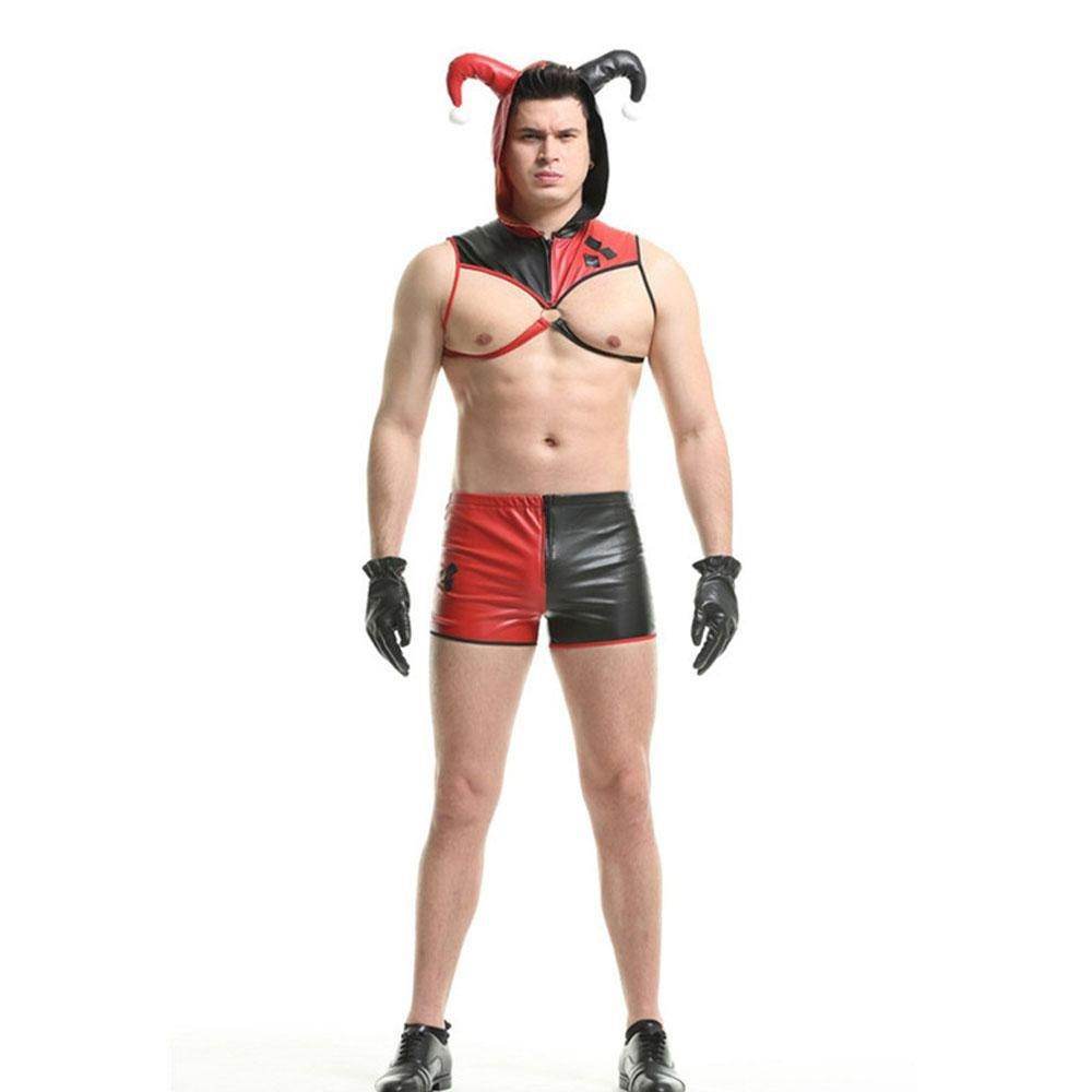 Harley Quinn Suicide Squad Joker Costume Cosplay Nightclub Halloween For Men Lingiere - Ecosfun