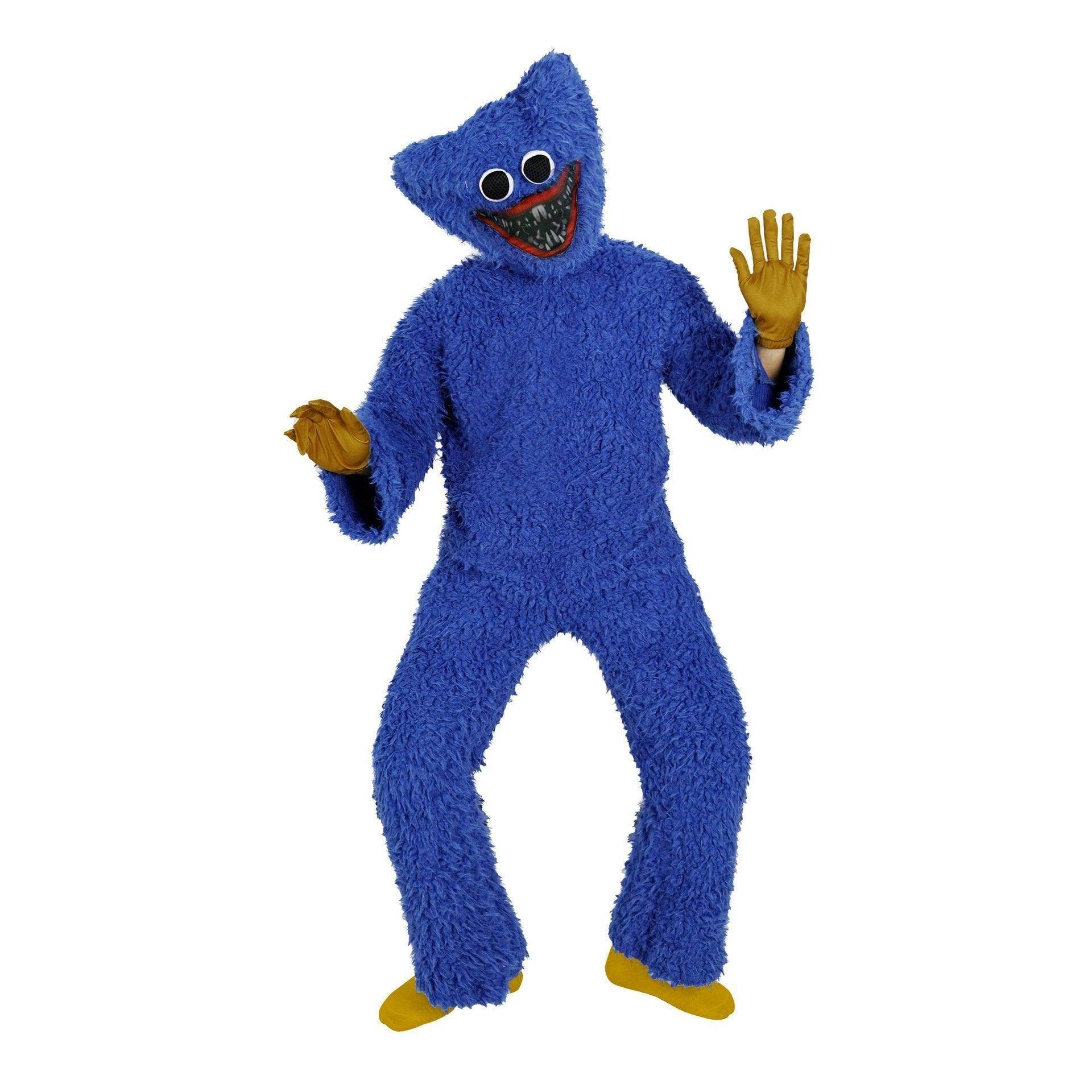 Huggy Wuggy Costume Poppy Playtime Cosplay For Adult Kids - Ecosfun