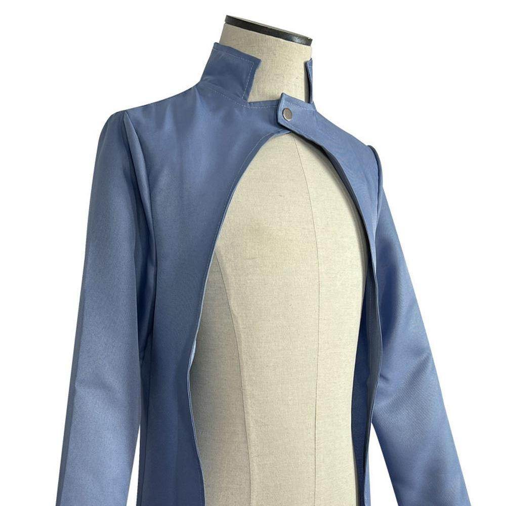 JOJO Stone Ocean Jolyne Cujoh Trench Coat Cosplay Costume Outfits Halloween Carnival Suit - Ecosfun