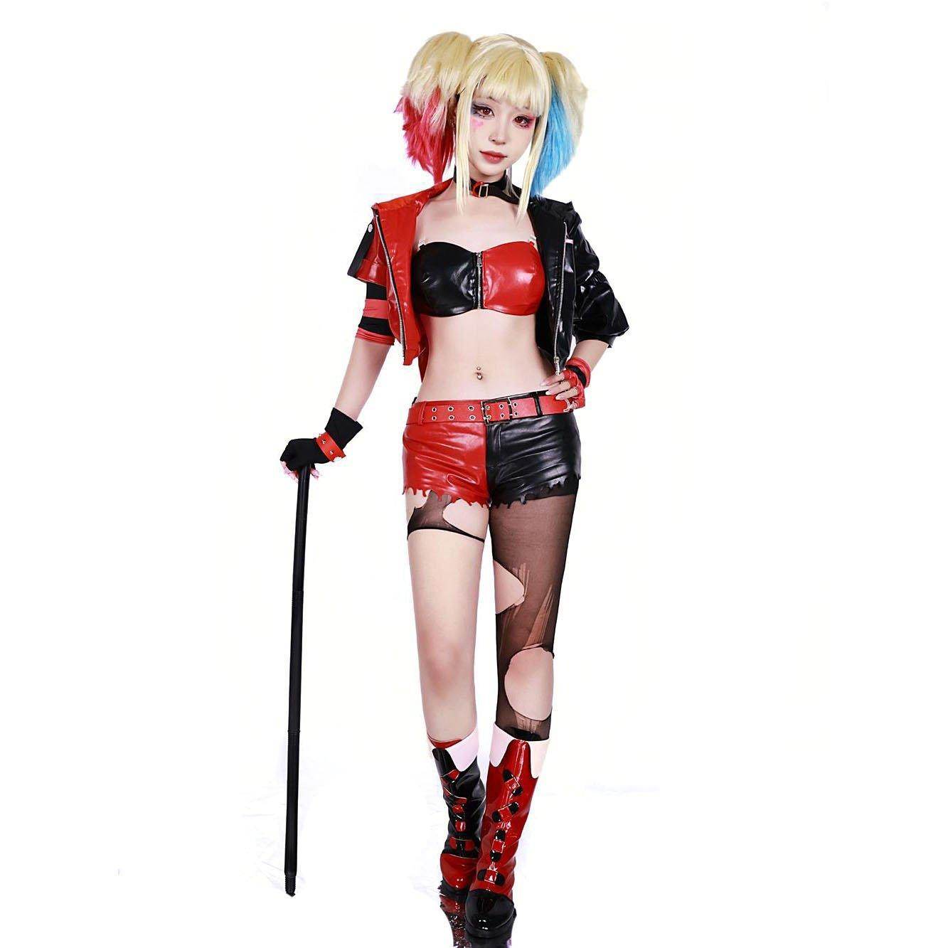 Joker girl cosplay costume suicide squad Harley Quinn cosplay anime - Ecosfun