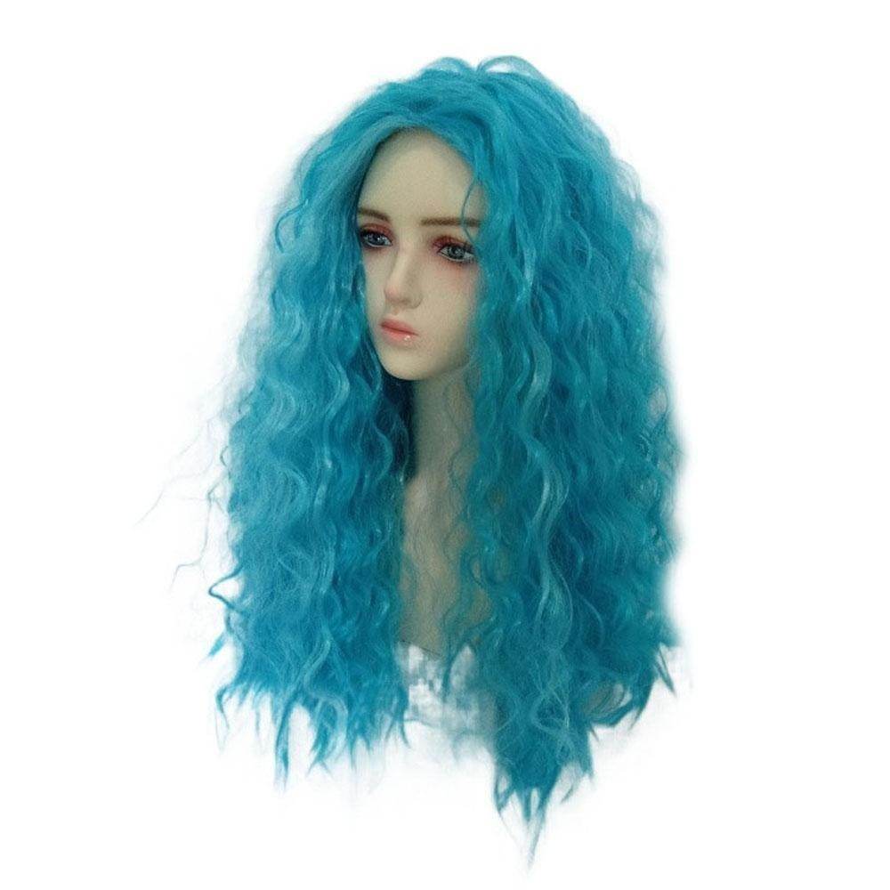 Kids' Uliana Costume Blue and Red Wig - Descendants 4: The Rise of Red - Ecosfun