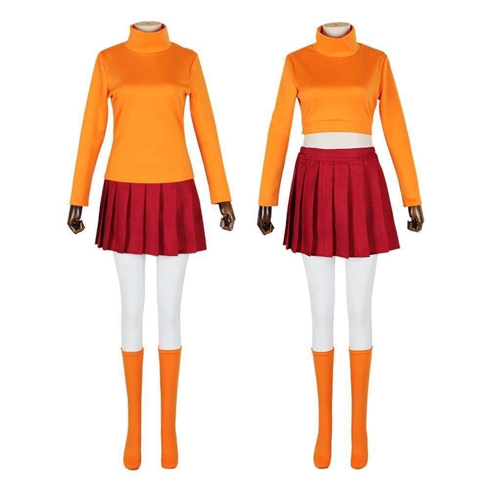 Scoob Scooby-Doo Velma Daphne Costume Cosplay - Ecosfun