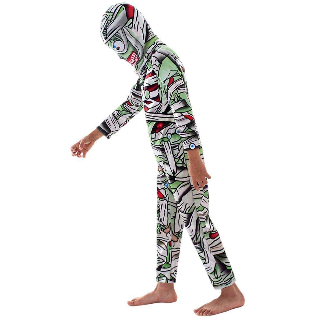 Teens Mysterious Mummy Costume Horror Fancy Dress Adult Egypt Costume - Ecosfun