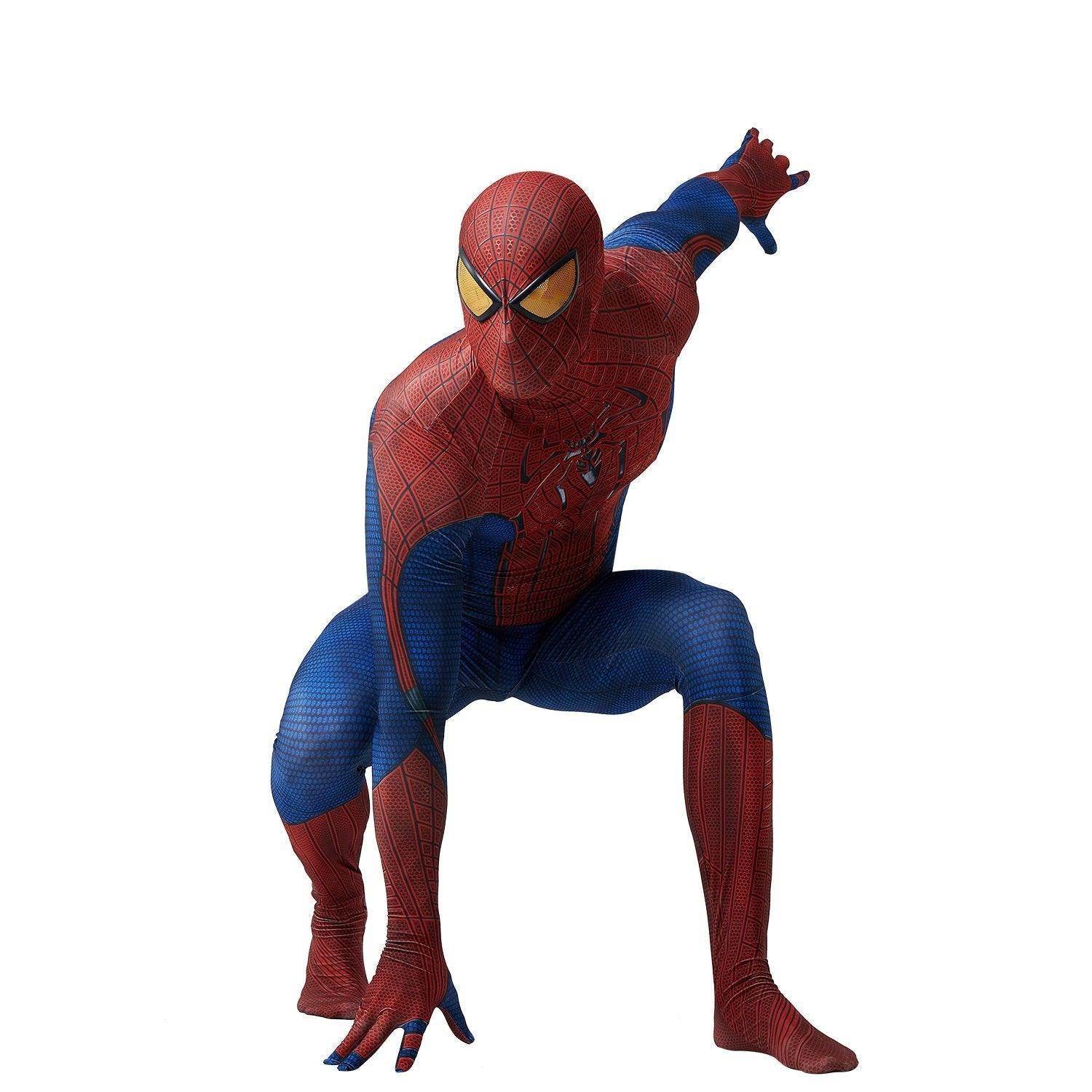 The Amazing Spider-Man Peter Parker With Yellow Eyed Cosplay Costume - Ecosfun