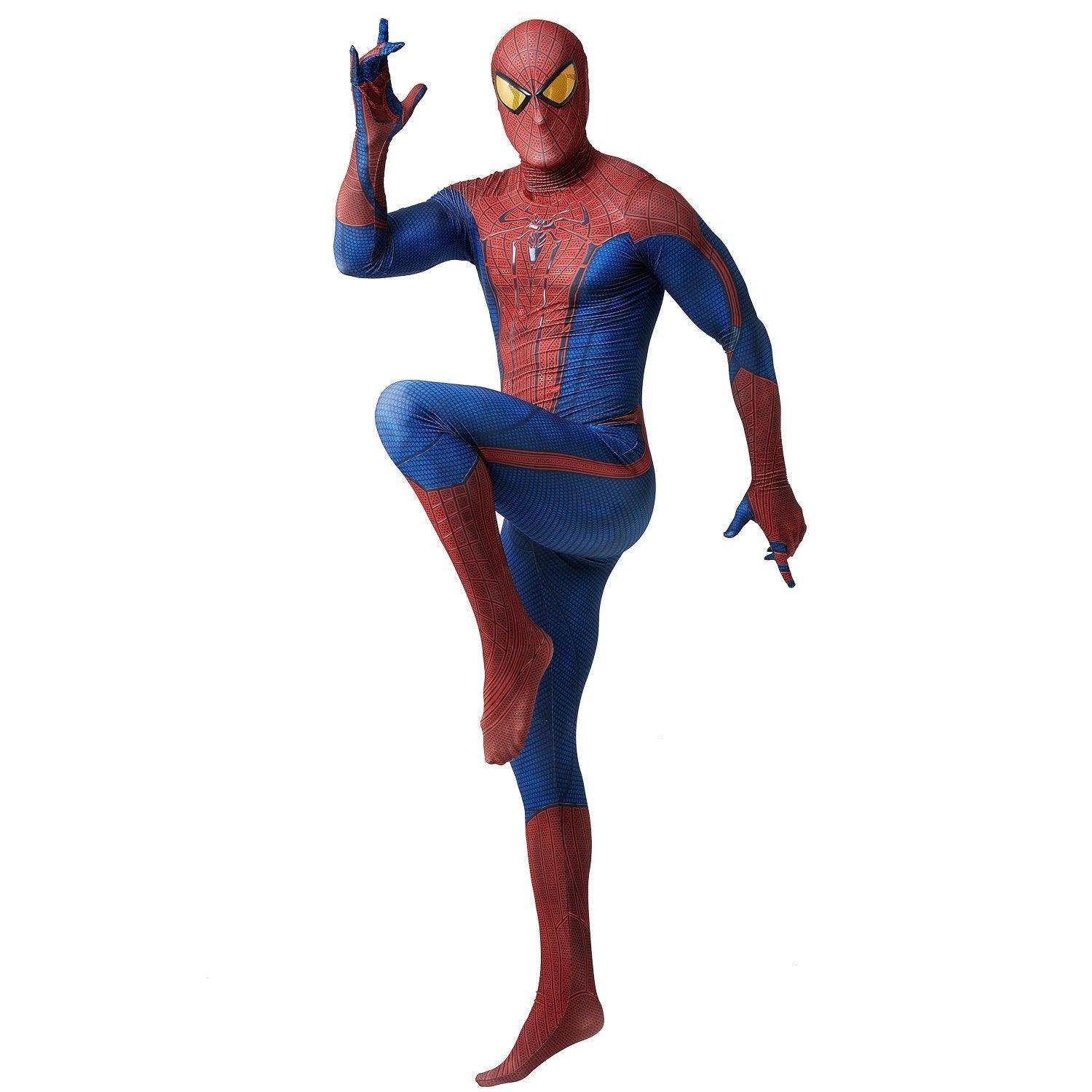 The Amazing Spider-Man Peter Parker With Yellow Eyed Cosplay Costume - Ecosfun