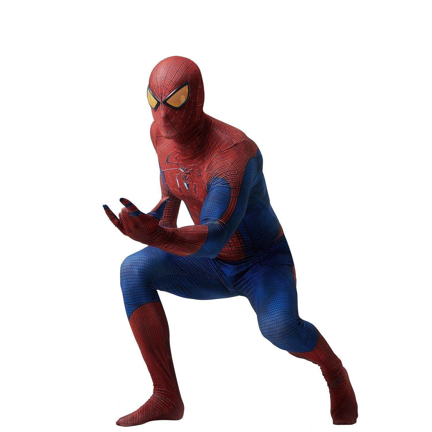 The Amazing Spider-Man Peter Parker With Yellow Eyed Cosplay Costume - Ecosfun