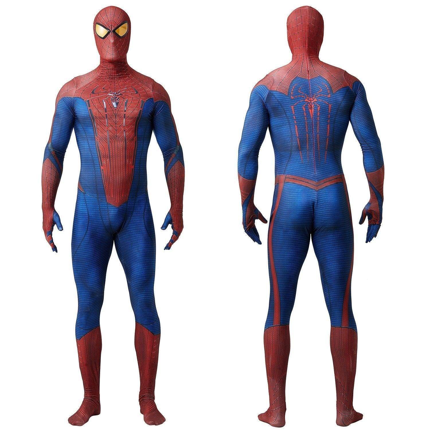 The Amazing Spider-Man Peter Parker With Yellow Eyed Cosplay Costume - Ecosfun