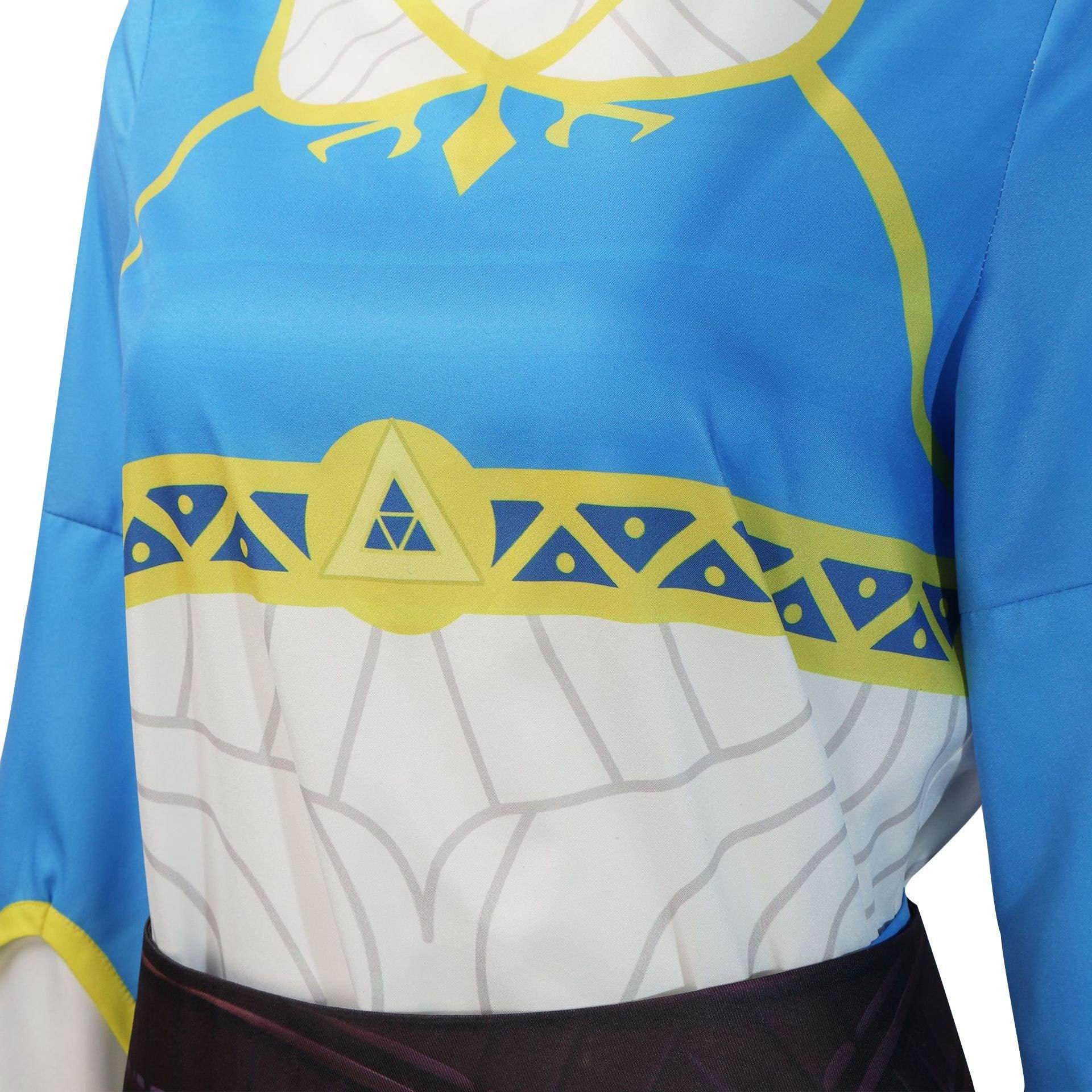 The Legend of Zelda Breath of the Wild Princess Zelda Halloween Cosplay Costume Outfits Carnival Suit Adults - Ecosfun
