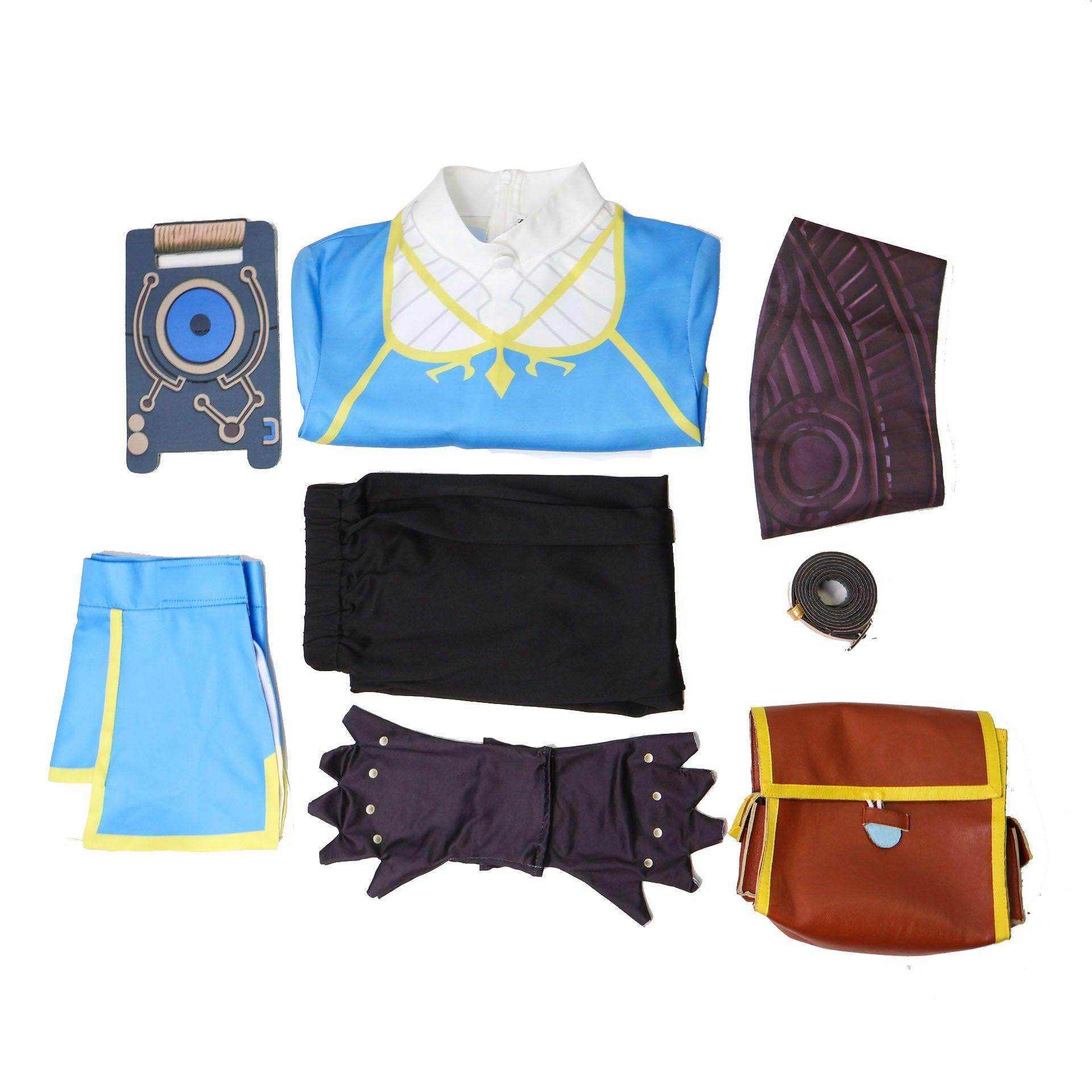 The Legend of Zelda Breath of the Wild Princess Zelda Halloween Cosplay Costume Outfits Carnival Suit Adults - Ecosfun