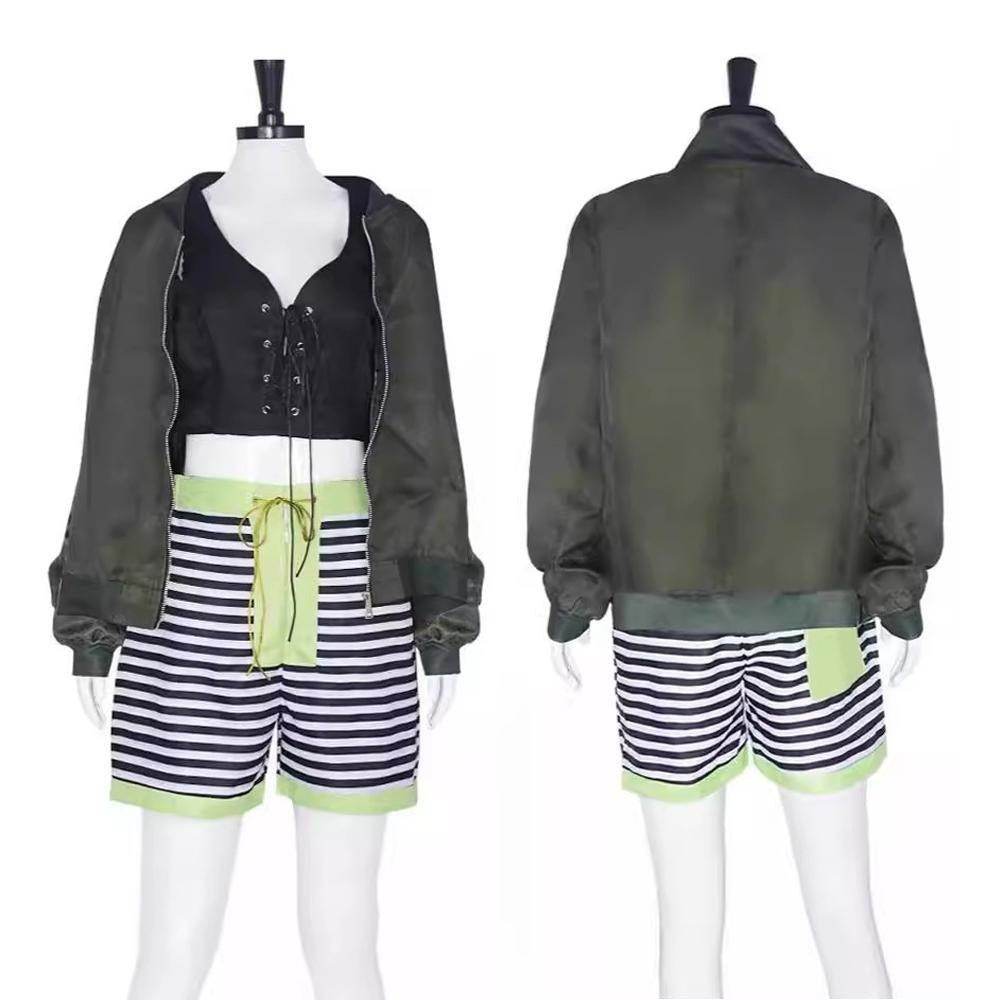 The Professional Léon Mathilda Lando Green casual suit cosplay costume - Ecosfun