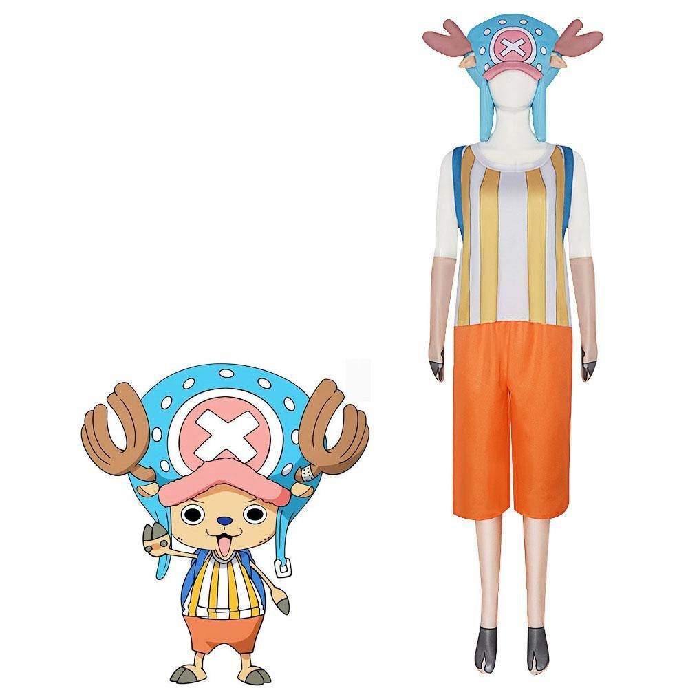 Tony Chopper Anime One Piece Cosplay Costumes Carnival Party Full Set - Ecosfun