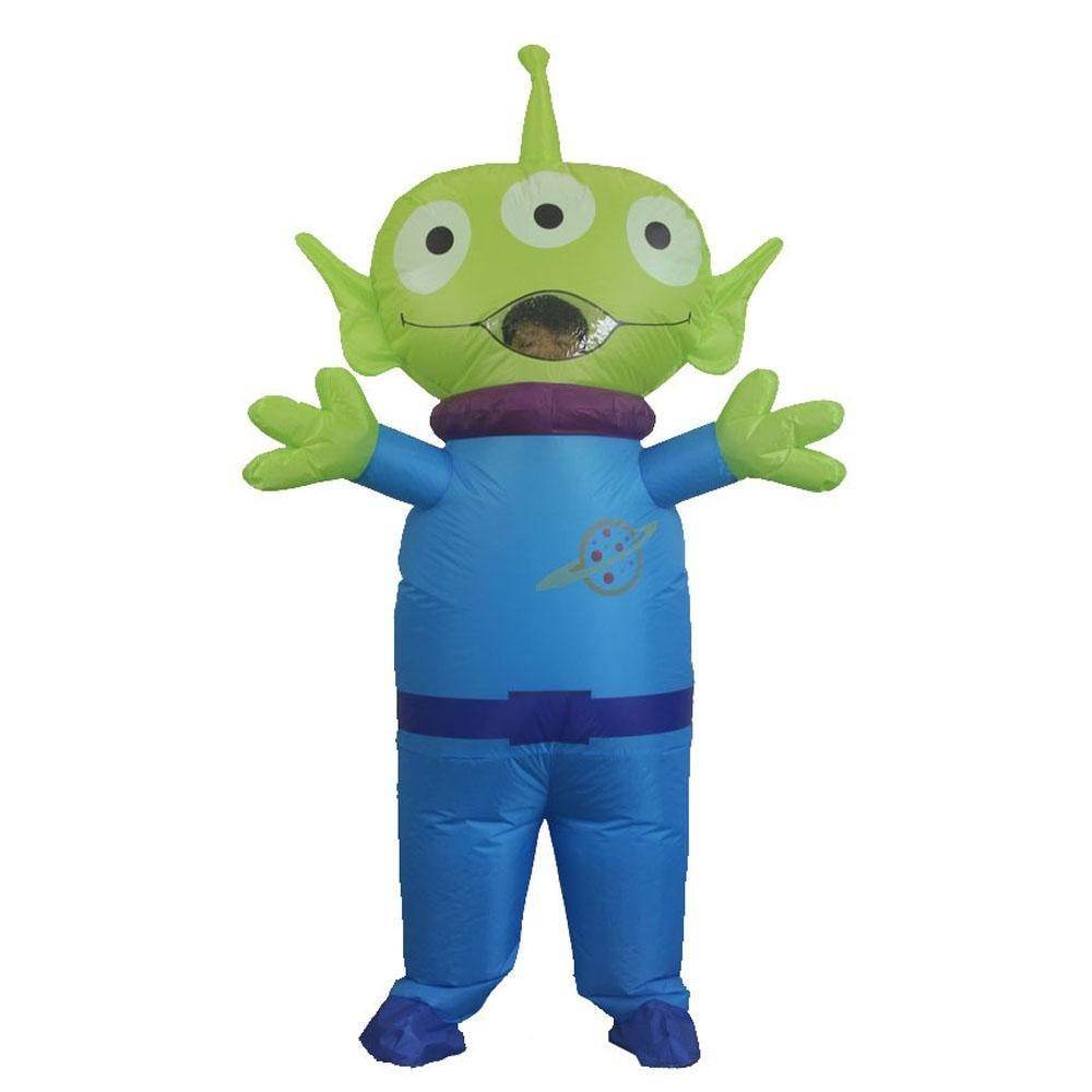 Toy Story Alien Inflatable Adult Costume for Adults - Ecosfun