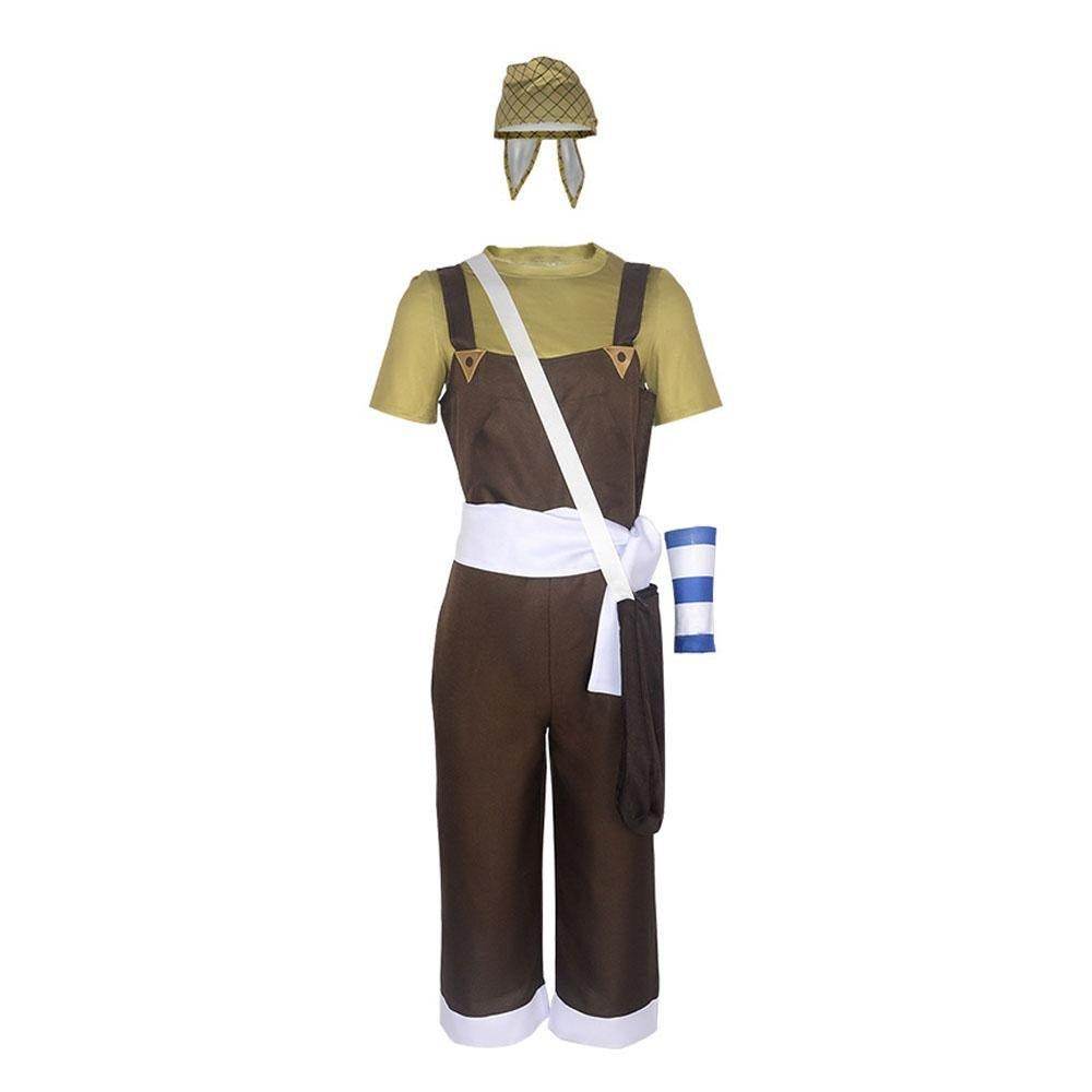 Usopp Anime One Piece Cosplay Costumes Carnival Party Outfits Full Set - Ecosfun
