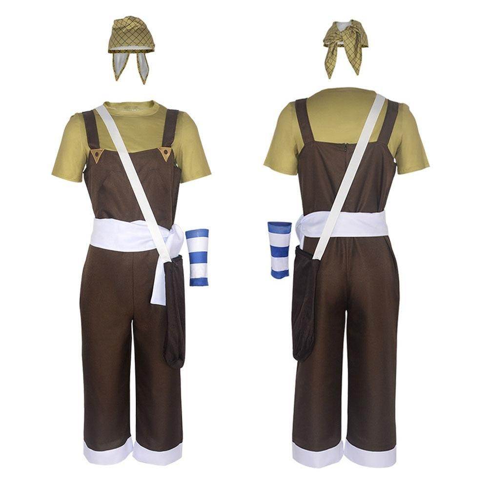 Usopp Anime One Piece Cosplay Costumes Carnival Party Outfits Full Set - Ecosfun