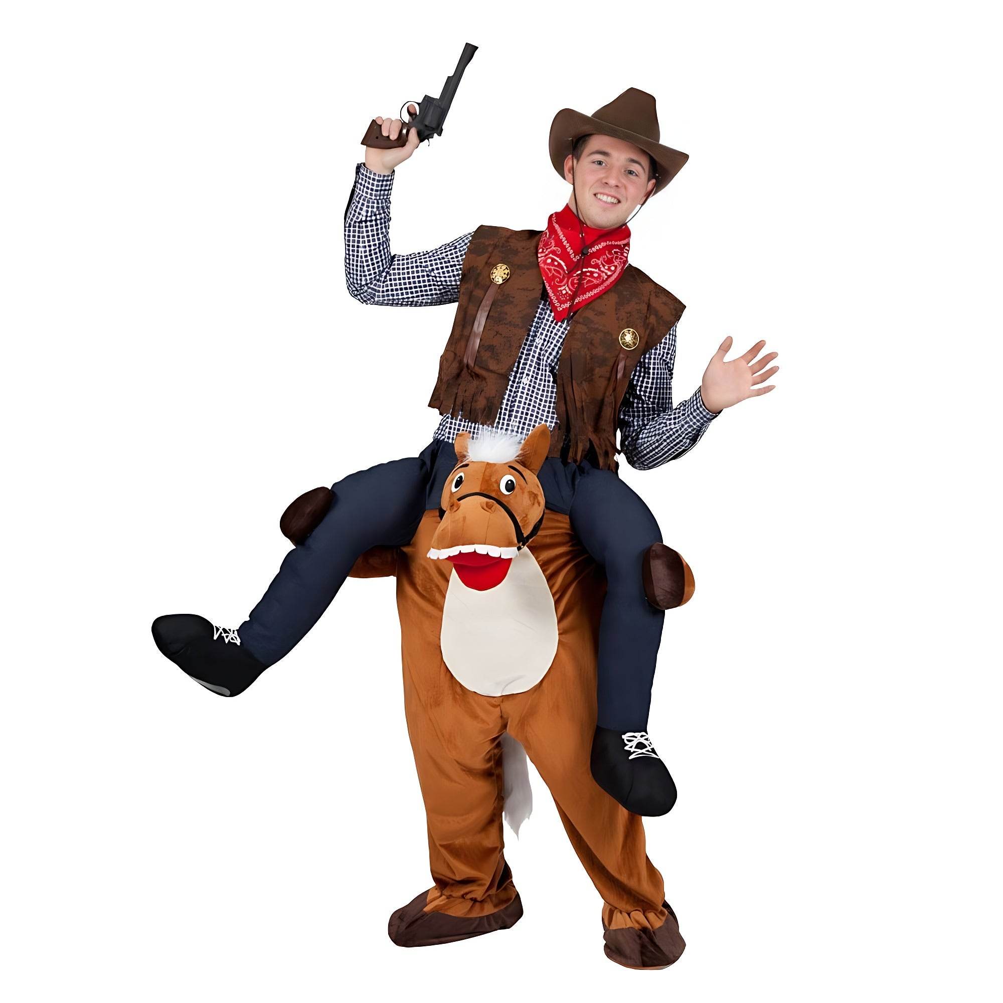 White Bear Pink Pig Rabbit Kangaroo Horse Funny Puppet Costumes - Ecosfun