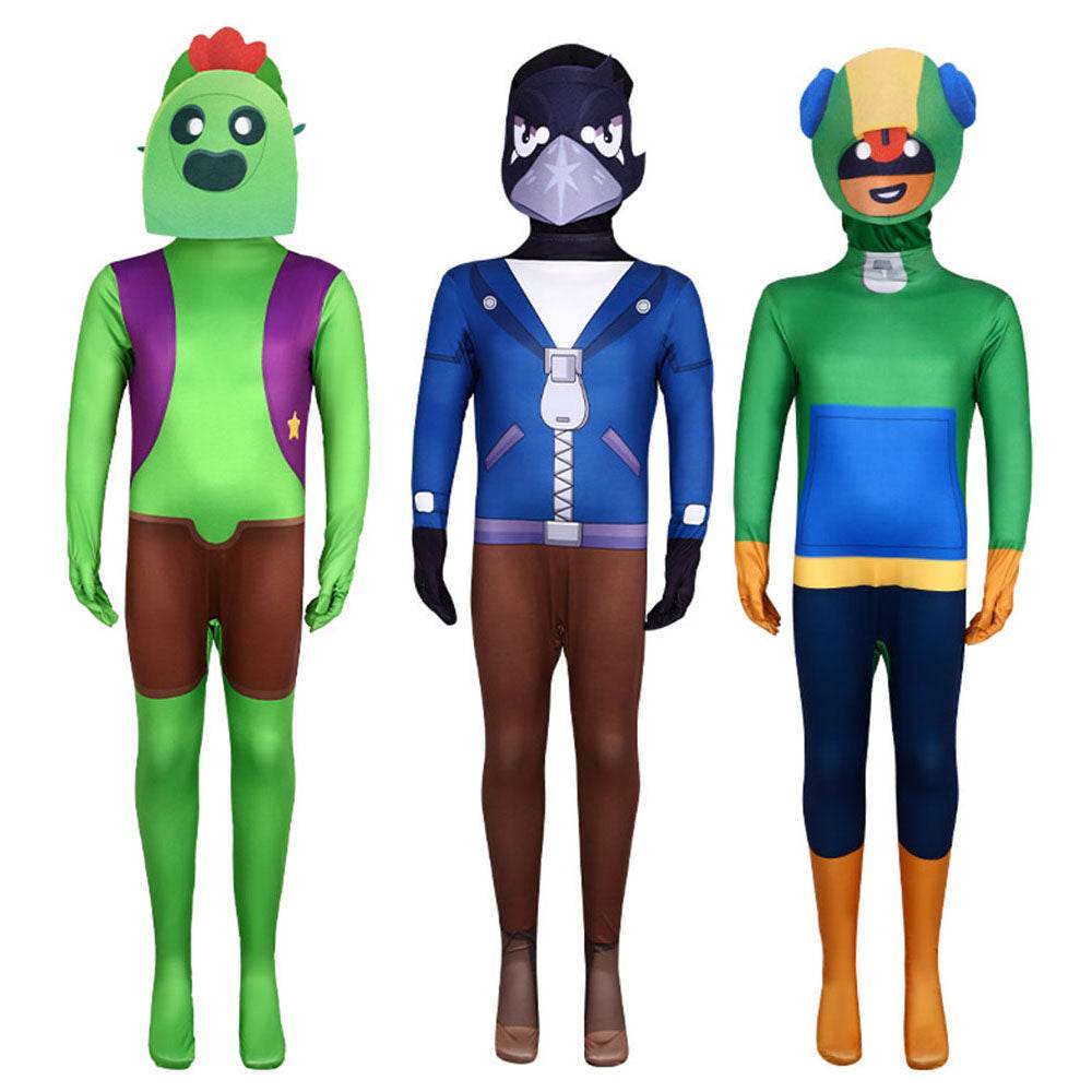 Halloween Brawl Stars cosplay game zantai boysuit Costume - Ecosfun