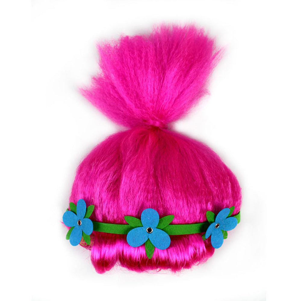 Girls Trolls World Tour Costume Princess Poppy Dress Set