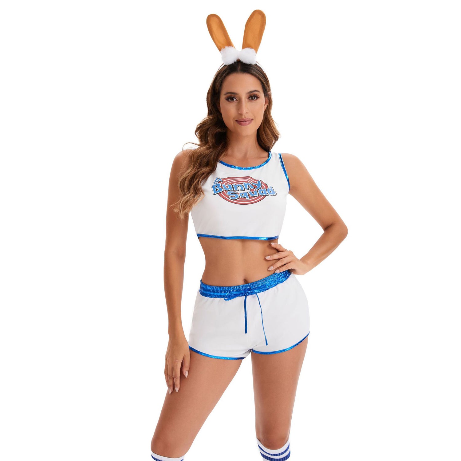 Cheerleader Babe Costume Women Uniform